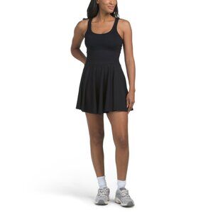 HARMONY & BALANCE Black Mini Active Dress With Built-in Shorts